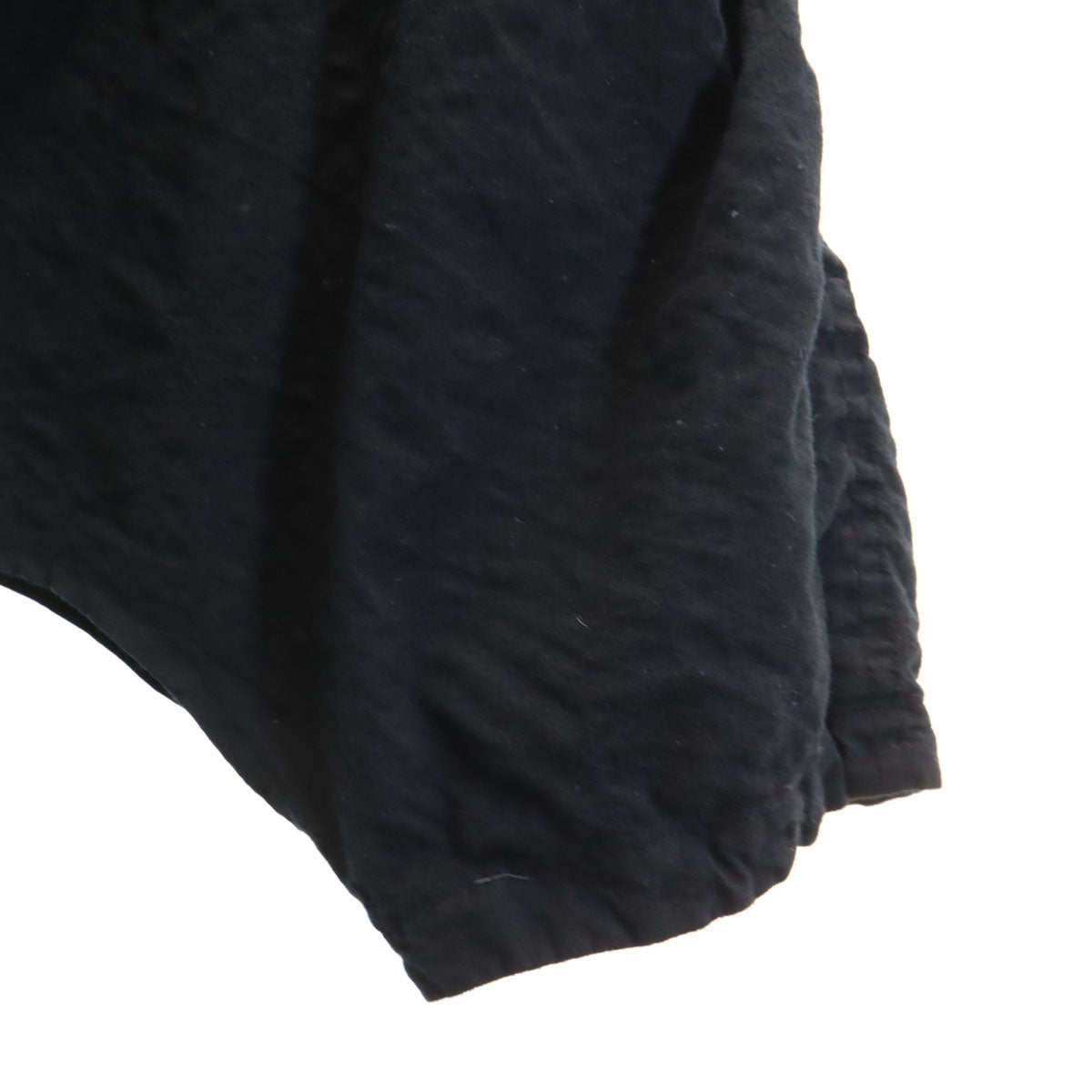 Ground Y グランドワイ 日本製 サルエルパンツ 3 ブラック ヨウジヤマモト メンズ