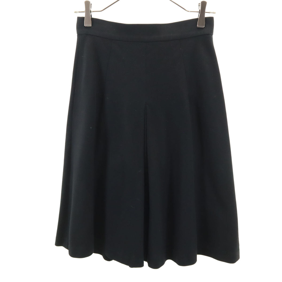 BURBERRY LONDON BLUE LABEL バーバリー ロンドン ブルーレーベル ミディ丈 スカート 38 ブラック 三陽商会 レディース