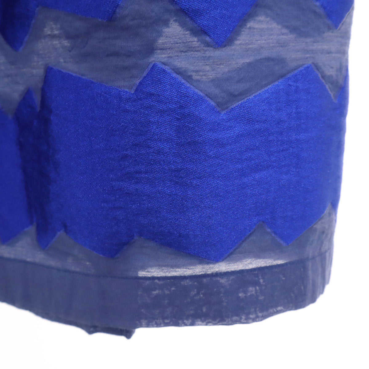 agnes b. アニエスベー ミモレ丈 スカート 1 ブルー レディース