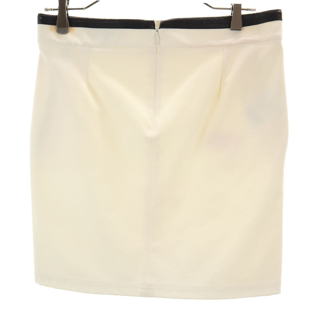 GUCCI グッチ イタリア製 ミニ丈 タイトスカート 38 ホワイト レディース