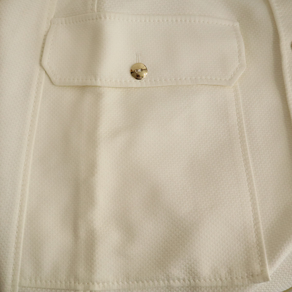 Emilio Pucci エミリオプッチ イタリア製 ミモレ丈 タイトスカート 38 アイボリー ハンガー付き レディース