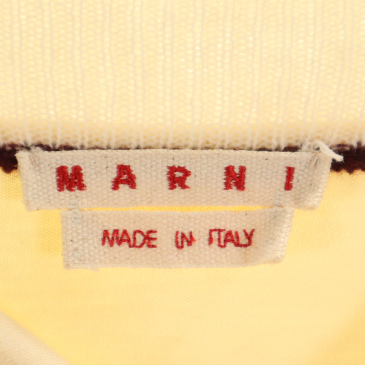 MARNI マルニ イタリア製 ミモレ丈 ボンディング フレアスカート 36 生成り レディース