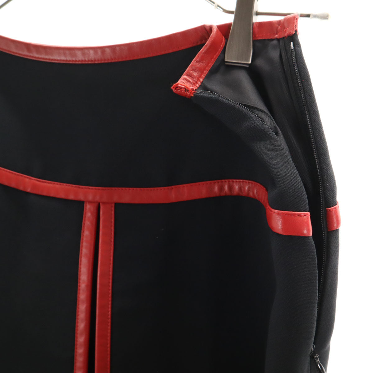 PRADA プラダ イタリア製 ミディスカート 38 ブラック レディース