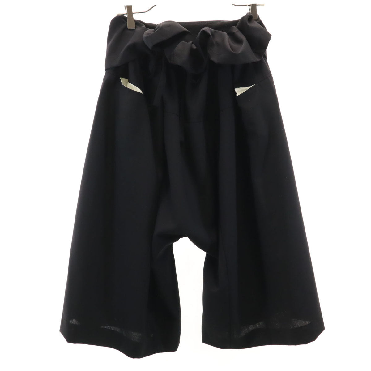 GANRYU COMME des GARCONS ガンリュウコムデギャルソン 2013年 日本製 サルエルパンツ S ブラック メンズ