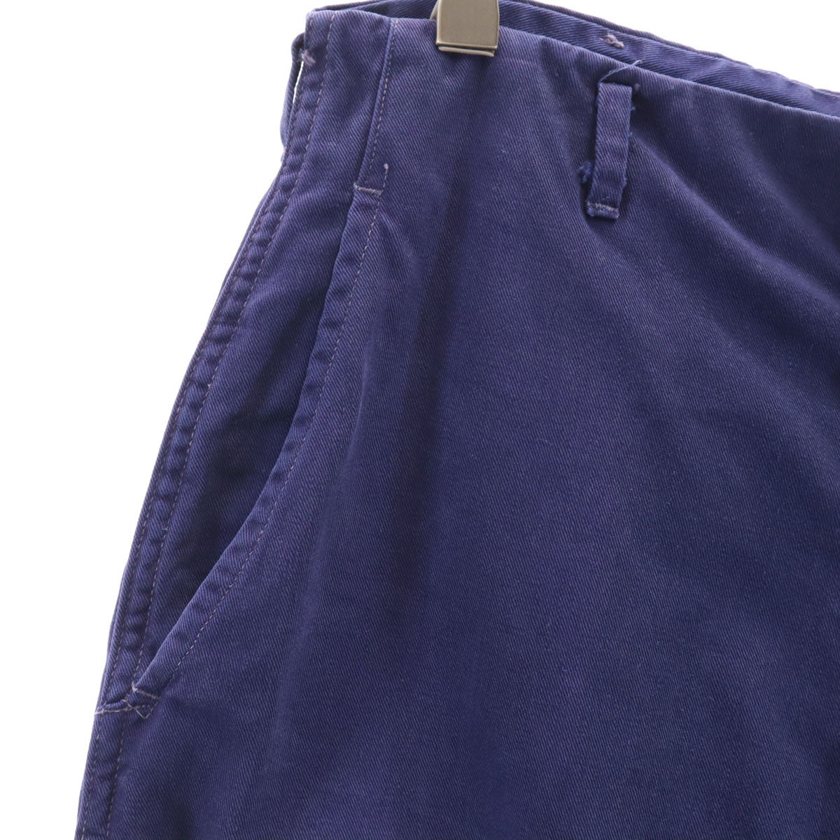 Levi's リーバイス ビッグE ハーフパンツ 紺紫 TALONジップ レディース