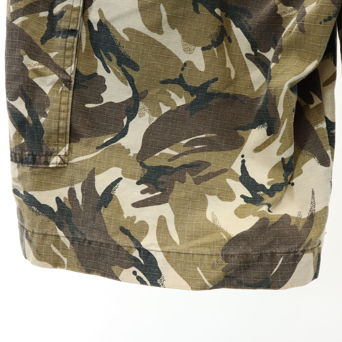 FUBU フブ カモフラ柄 カーゴショートパンツ L ベージュ系 THE COLLECTION 迷彩 メンズ