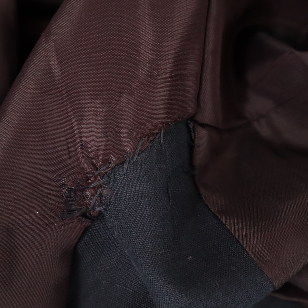 FENDI フェンディ イタリア製 リネン ミモレ丈 タイトスカート 42 ネイビー レディース