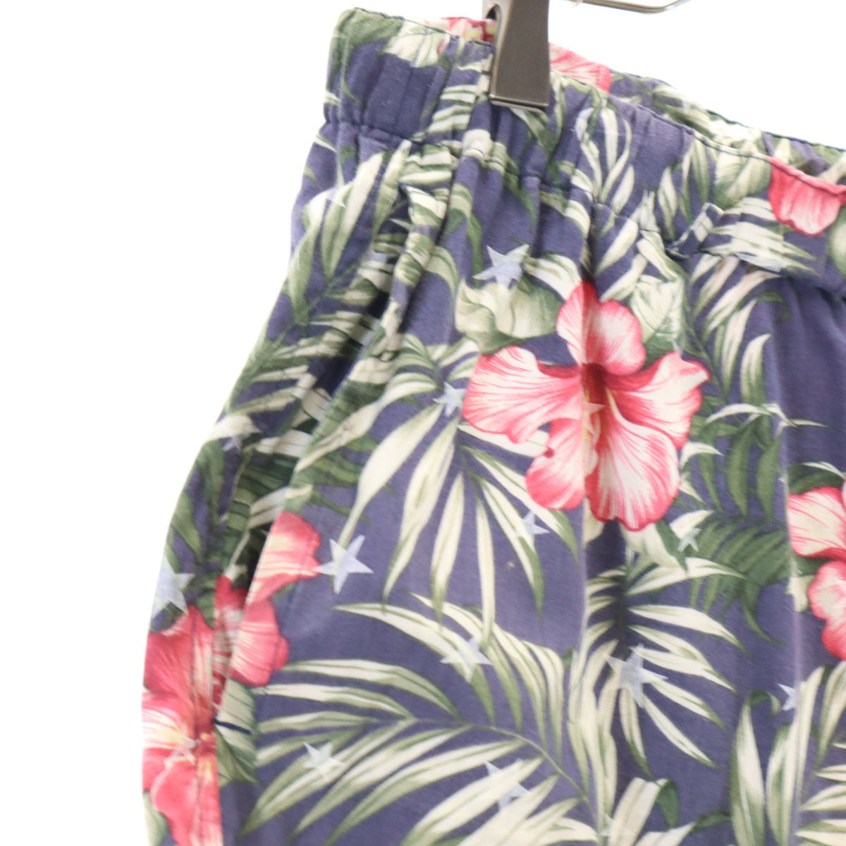 uniform experiment ユニフォームエクスペリメント 総柄 ショートパンツ 2 ネイビー系 アロハ ボタンフライ メンズ