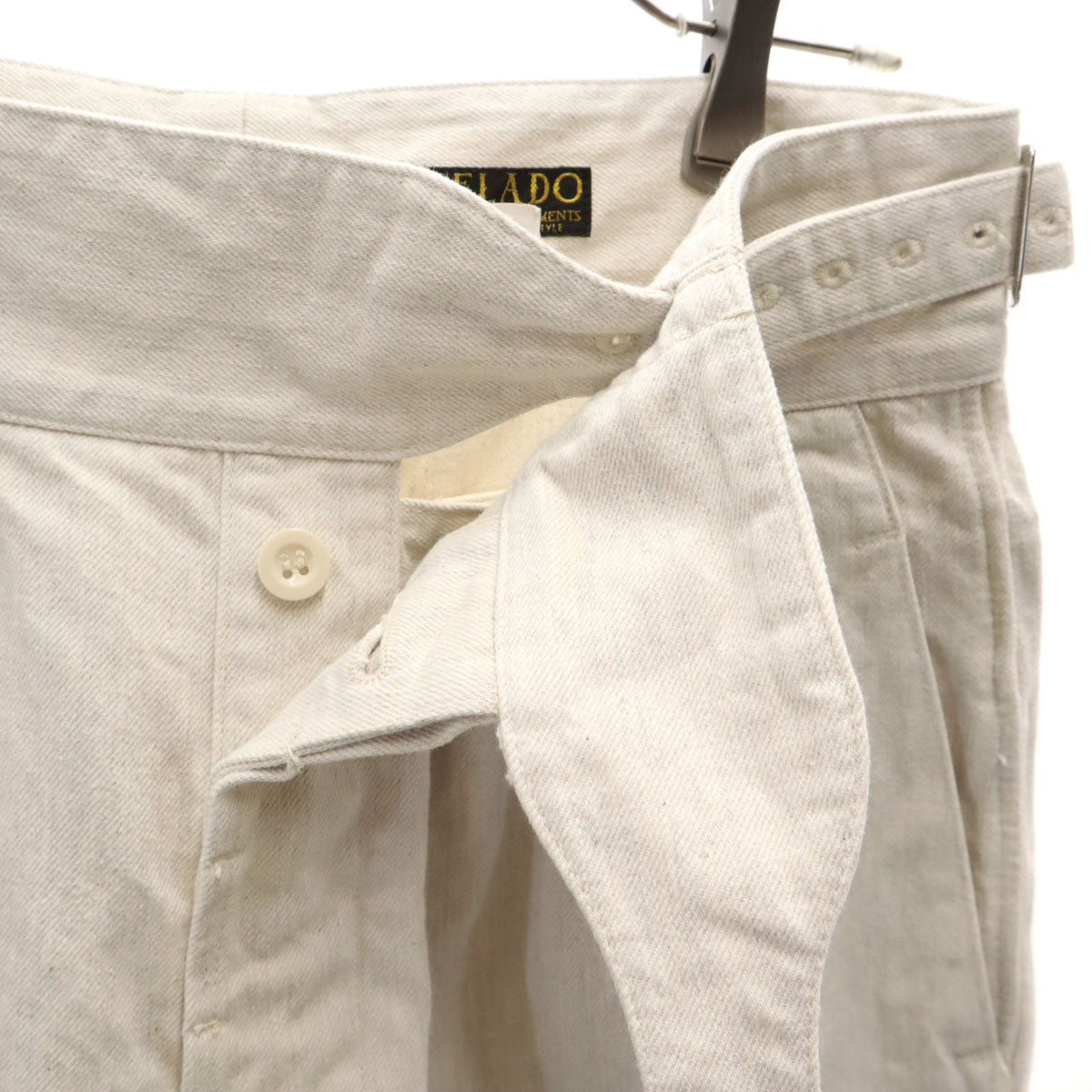 JELADO ジェラード 日本製 ショートパンツ M オフホワイト メンズ