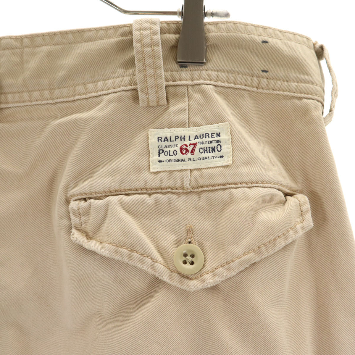 Polo by Ralph Lauren ポロバイラルフローレン カーゴショートパンツ W36 ベージュ メンズ