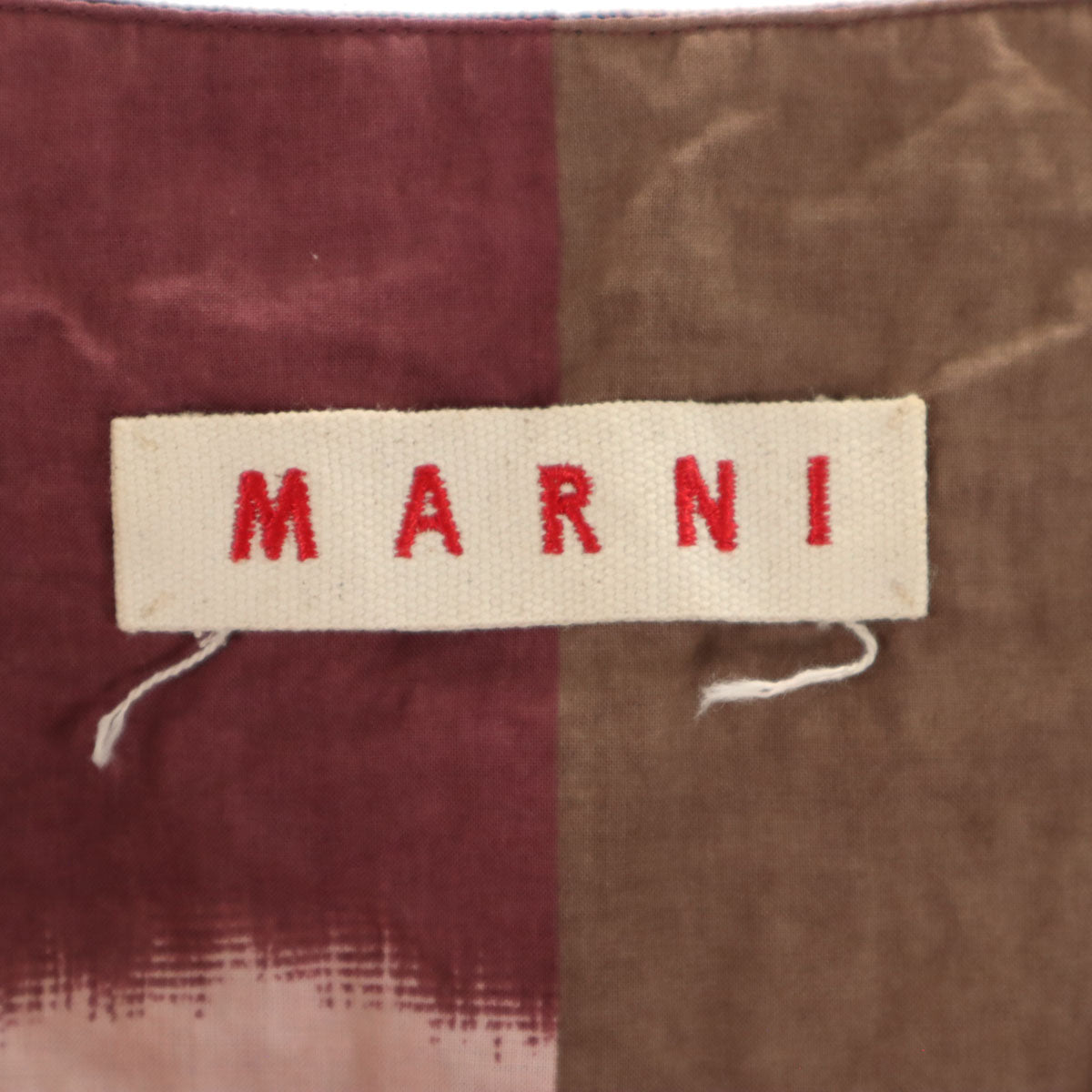 MARNI マルニ イタリア製 総柄 ミディスカート 42 マルチ レディース