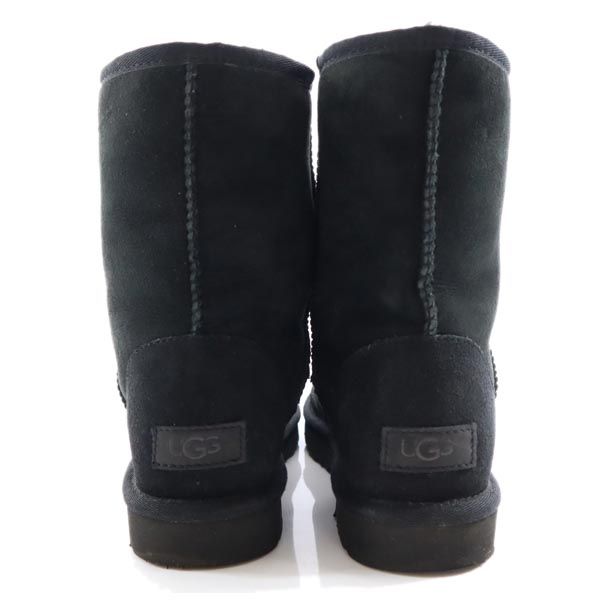 UGG アグ ムートン ブーツ 24 ブラック レディース