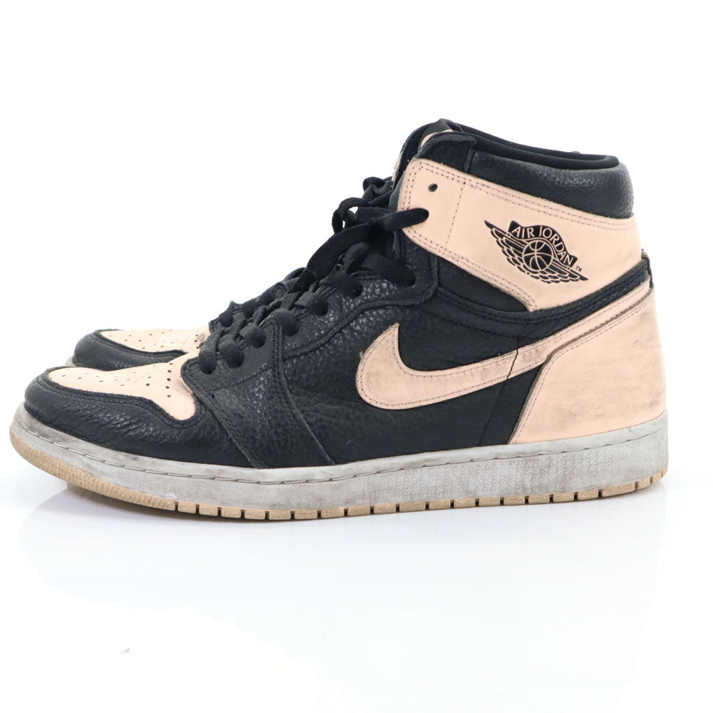 NIKE ナイキ エアジョーダン1 レトロ ハイ OG 555088081 スニーカー 31 サーモンピンク AIR JORDAN 1 RETRO HIGH OG メンズ