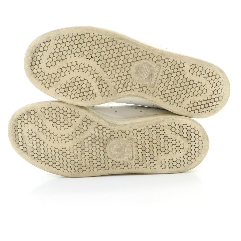 adidas アディダス スタンスミス トレフォイルロゴ スニーカー 23.0cm ホワイト×グリーン レディース