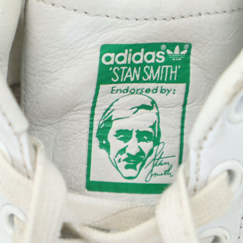 adidas アディダス スタンスミス トレフォイルロゴ スニーカー 23.0cm ホワイト×グリーン レディース