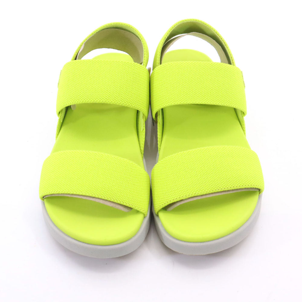 KEEN キーン 未使用 エル バックストラップ サンダル 23 ネオンイエロー 箱付き 1024715 レディース
