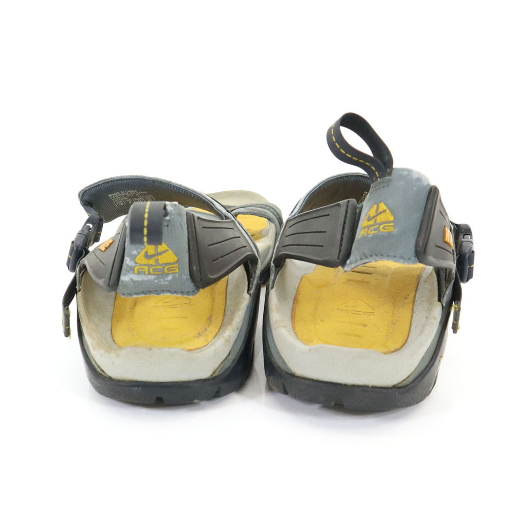 ナイキ ACG ストラップランナー7 サンダル 28 グレー×ブラック NIKE メンズ