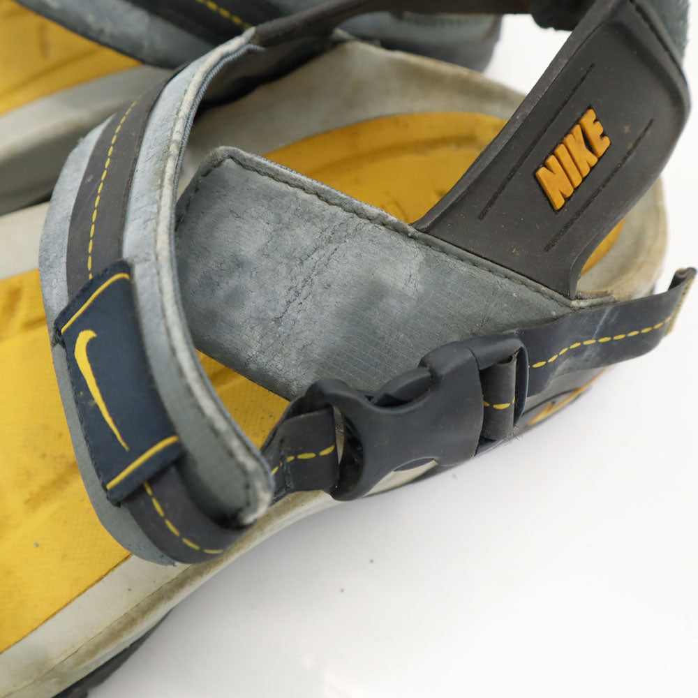 ナイキ ACG ストラップランナー7 サンダル 28 グレー×ブラック NIKE メンズ