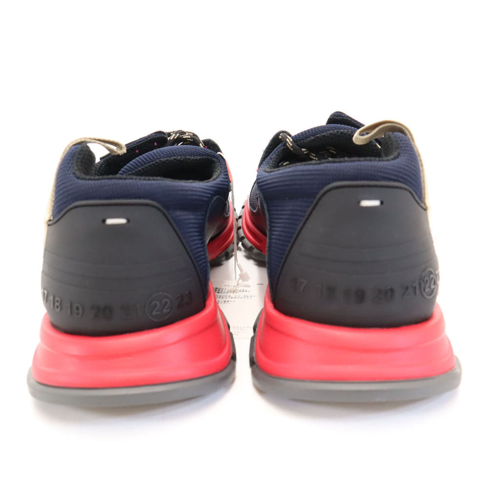 未使用 Maison Margiela メゾンマルジェラ イタリア製 スニーカー 43 ネイビー×ブルー系 メンズ