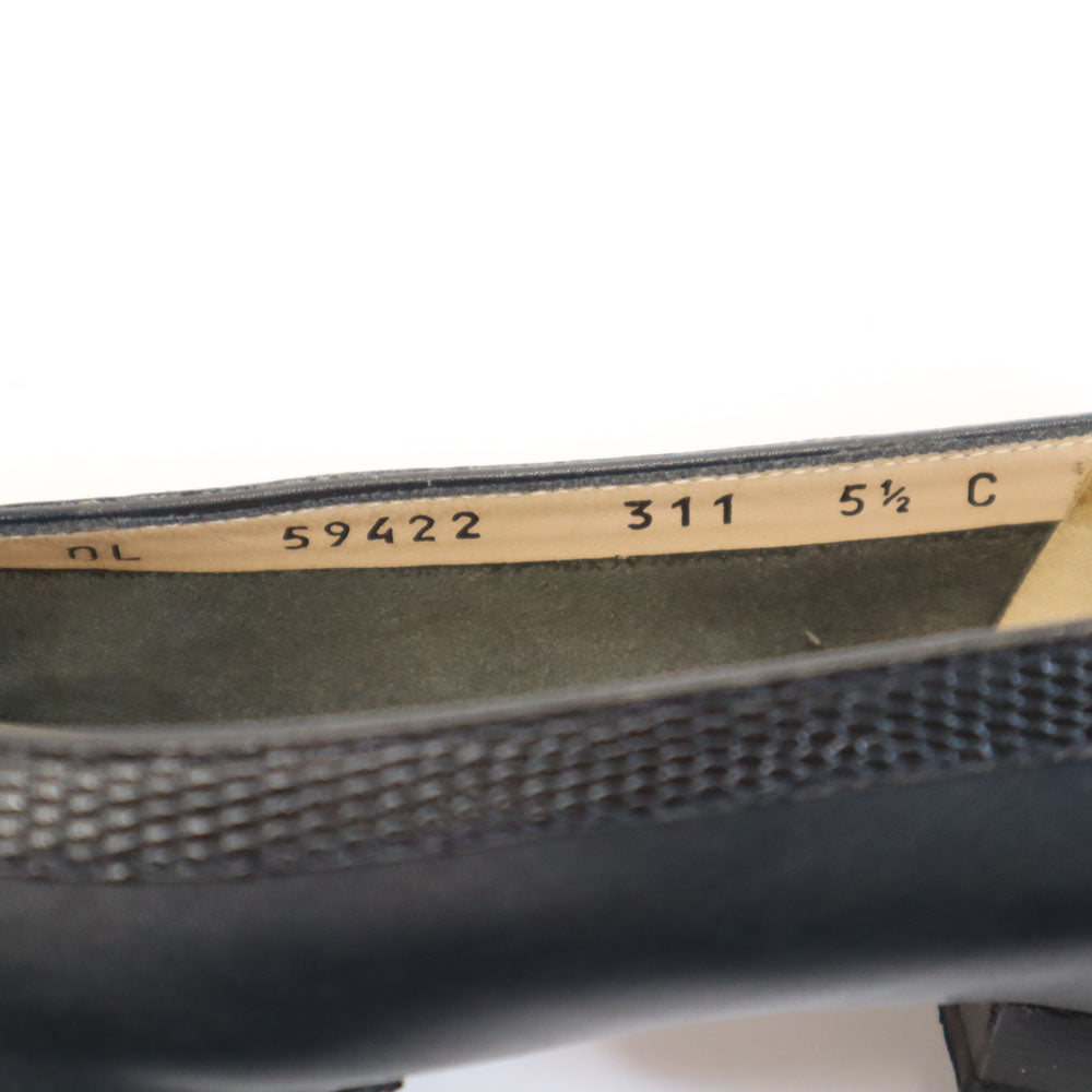 Salvatore Ferragamo サルヴァトーレフェラガモ イタリア製 パンプス Feb-51 ブラック レディース