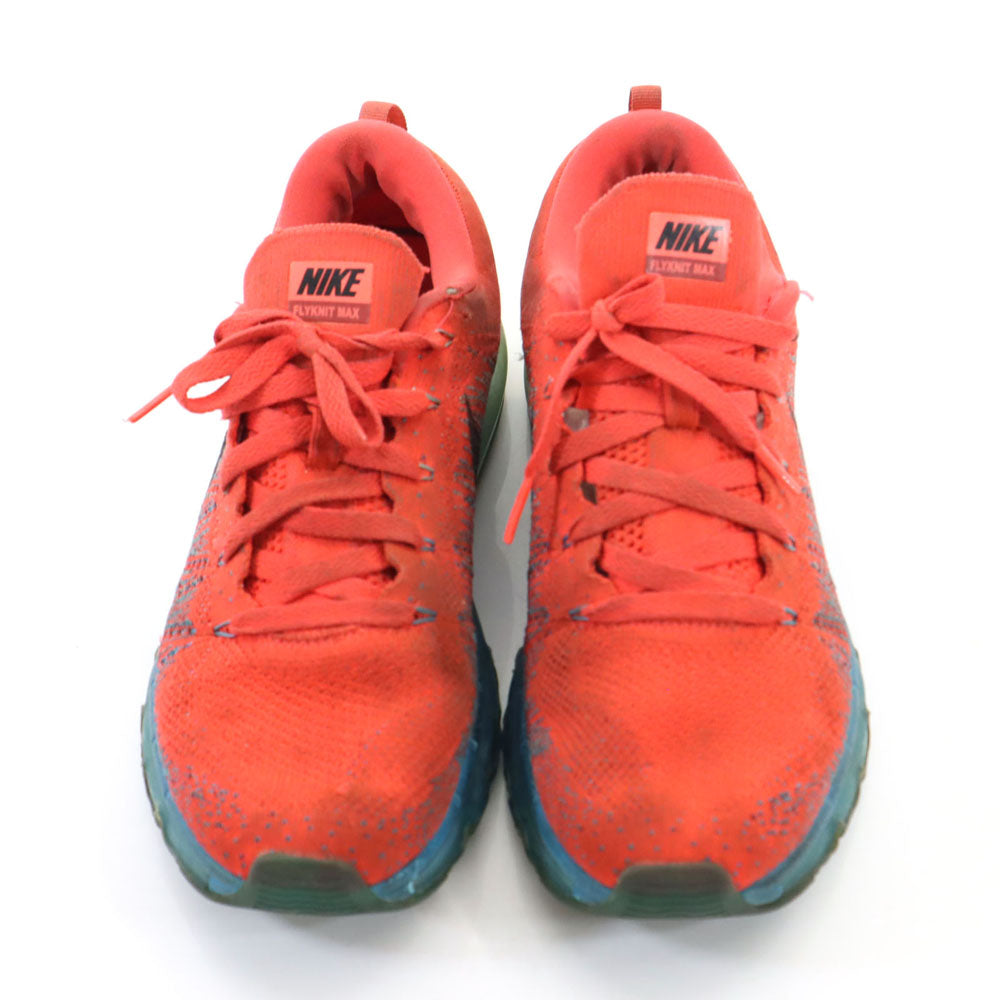 NIKE ナイキ フライニットマックス スニーカー 27 オレンジ メンズ