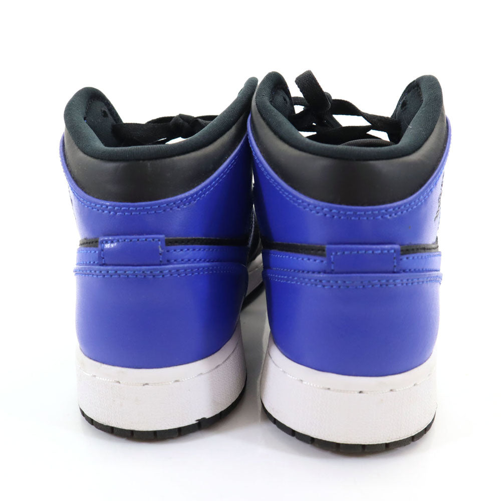NIKE ナイキ エアージョーダン 1 ミッド スニーカー 24 ブルー AIR JORDAN 1 MID GS 554725-077 レディース