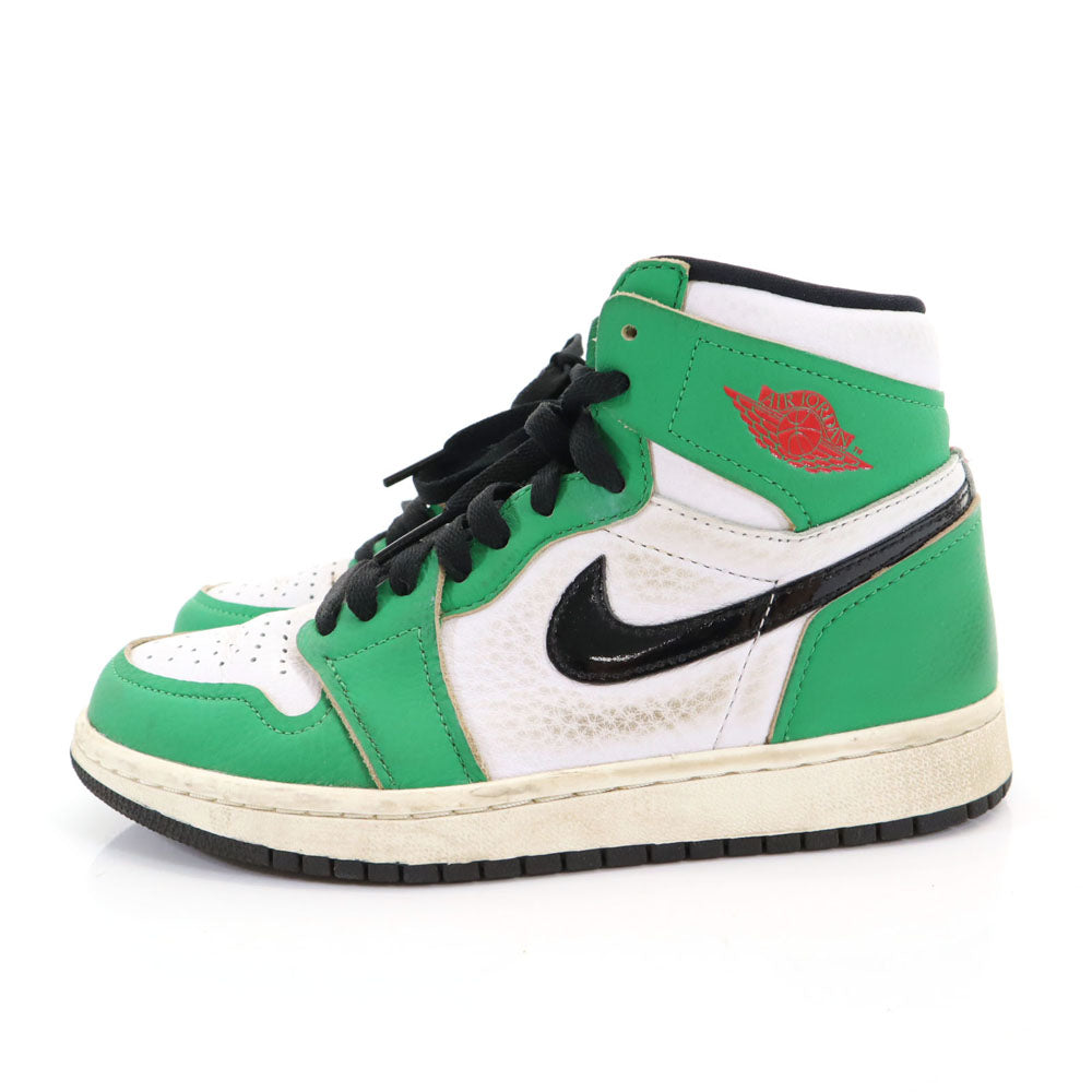 NIKE ナイキ エアジョーダン1 レトロ ハイ OG スニーカー 23.5 グリーン AIR JORDAN 1 RETRO HIGH OG DB4612-300 レディース