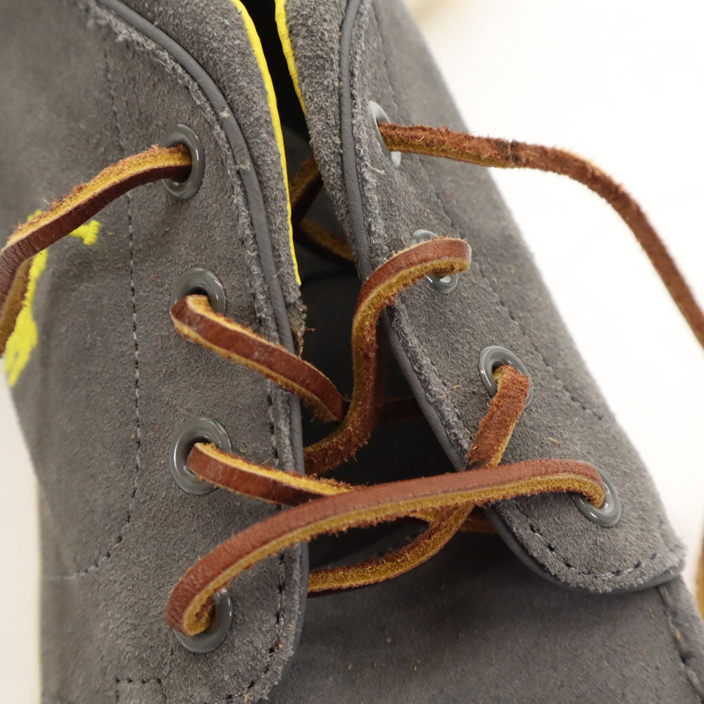 POLO RALPH LAUREN ポロラルフローレン スエードレザー スニーカー UK 7.5 グレー シューズ メンズ