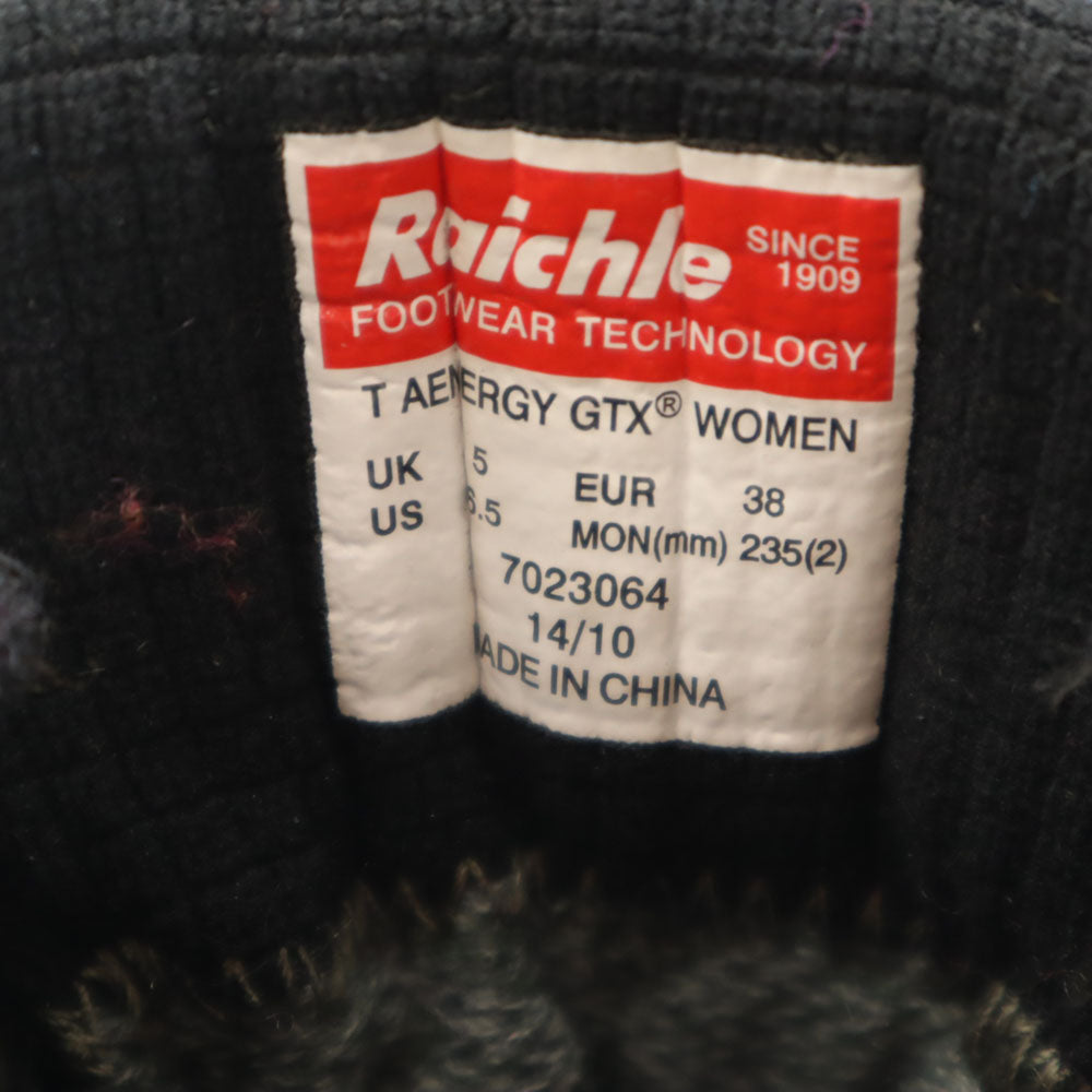 Mammut マムート Raichle GORE-TEX トレッキング ブーツ 23.5 チャコールグレー ビブラムソール アウトドア レディース