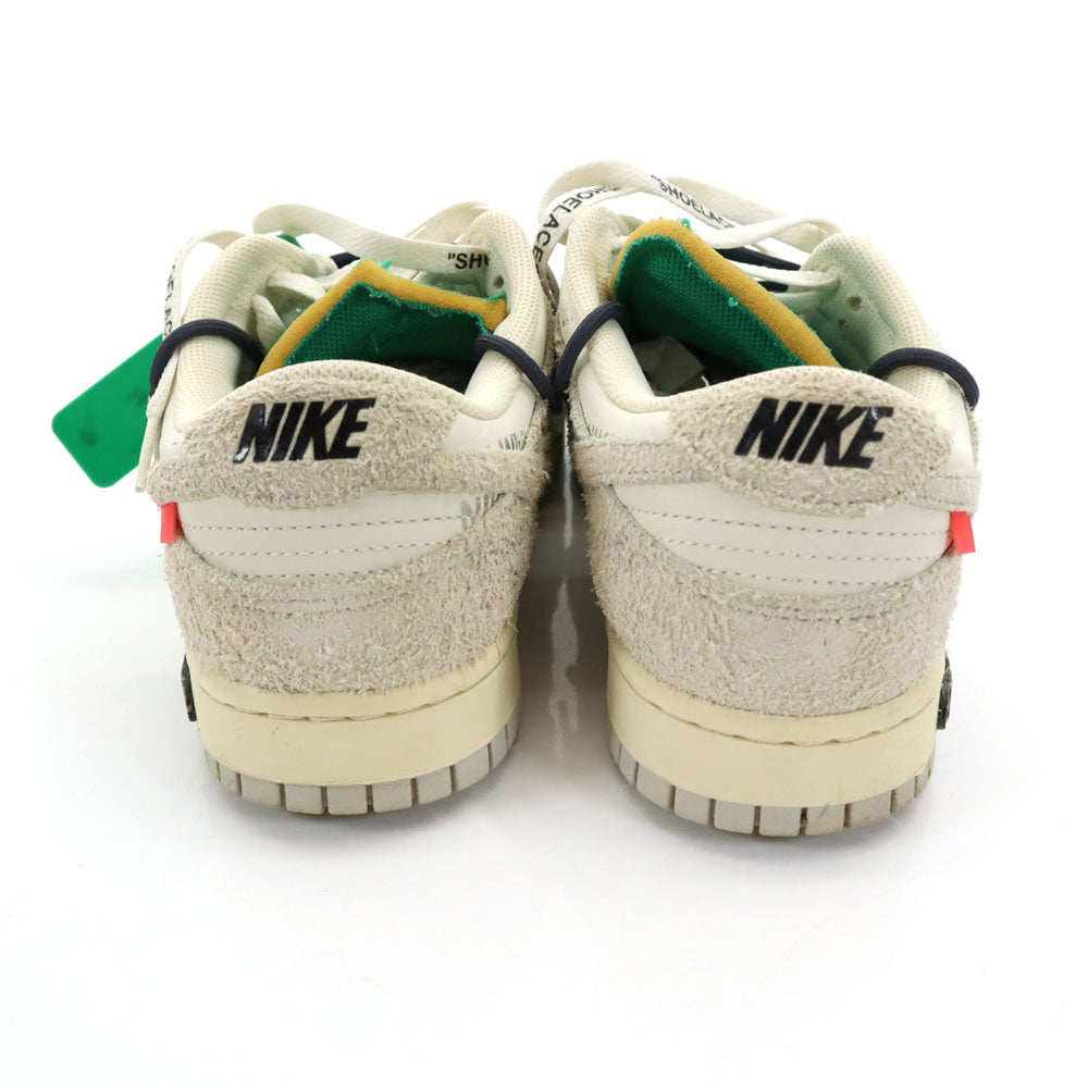NIKE ナイキ オフホワイト コラボ ダンク ロー スニーカー 27.5 ホワイト 他 x OFF-WHITE DJ0950-115 DUNK LOW 箱付き メンズ