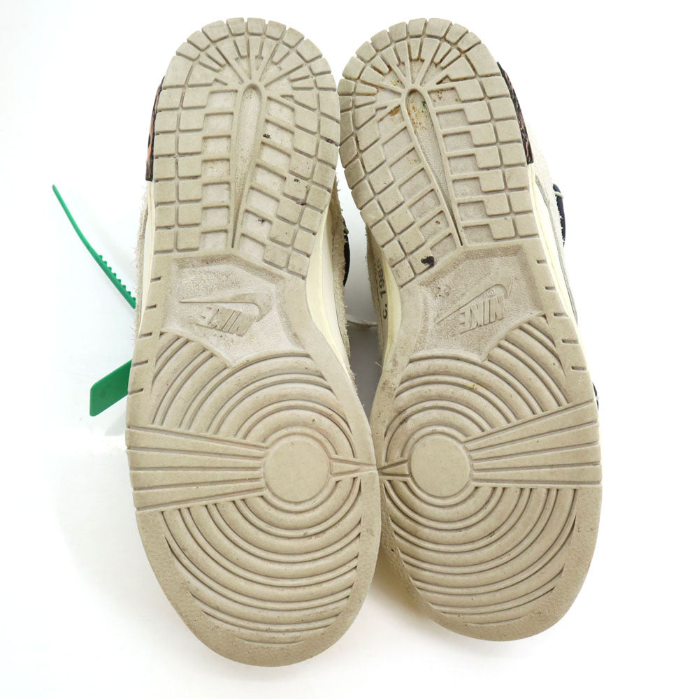NIKE ナイキ オフホワイト コラボ ダンク ロー スニーカー 27.5 ホワイト 他 x OFF-WHITE DJ0950-115 DUNK LOW 箱付き メンズ