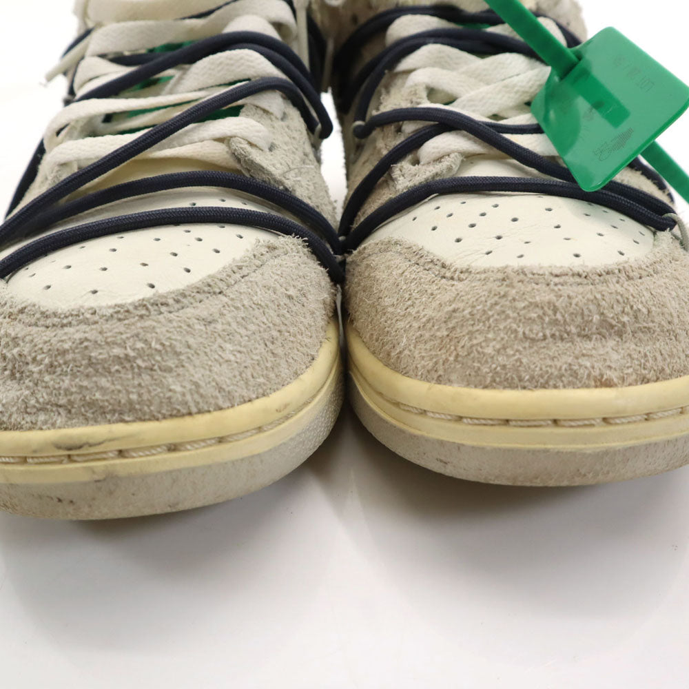 NIKE ナイキ オフホワイト コラボ ダンク ロー スニーカー 27.5 ホワイト 他 x OFF-WHITE DJ0950-115 DUNK LOW 箱付き メンズ