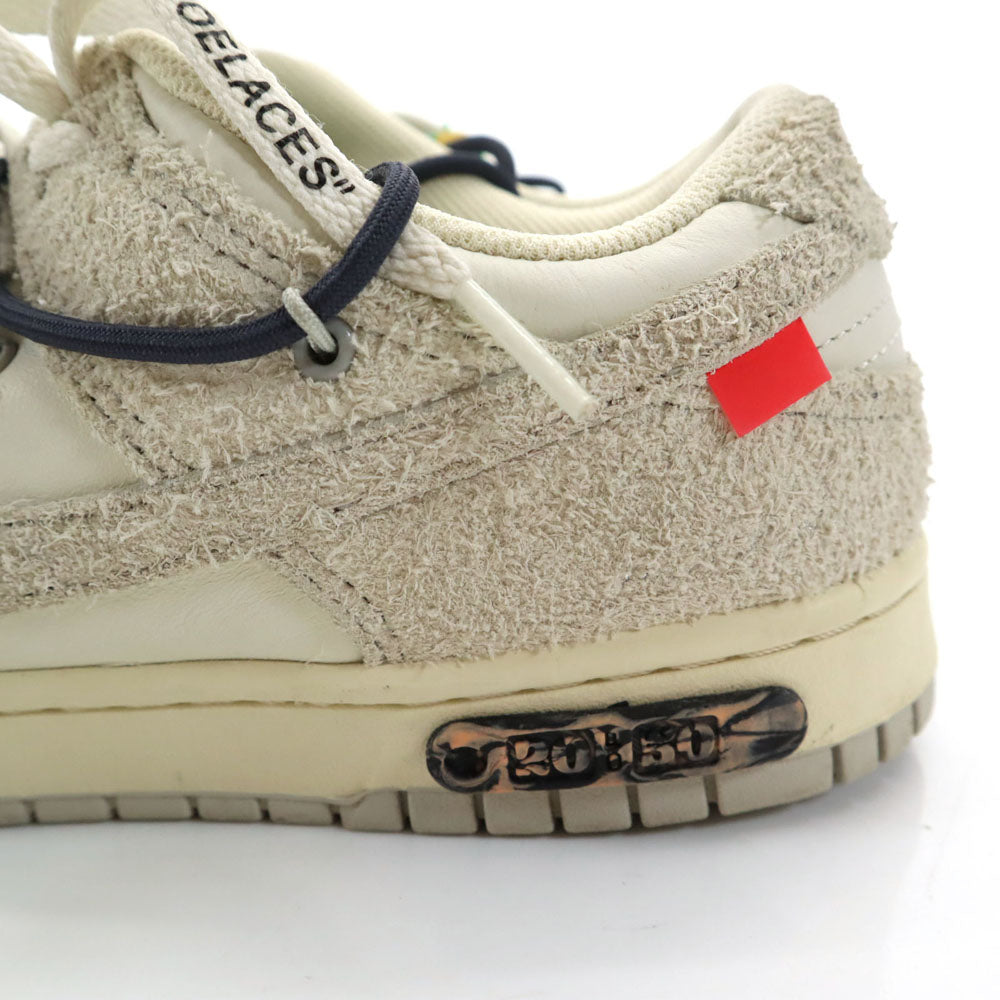 NIKE ナイキ オフホワイト コラボ ダンク ロー スニーカー 27.5 ホワイト 他 x OFF-WHITE DJ0950-115 DUNK LOW 箱付き メンズ