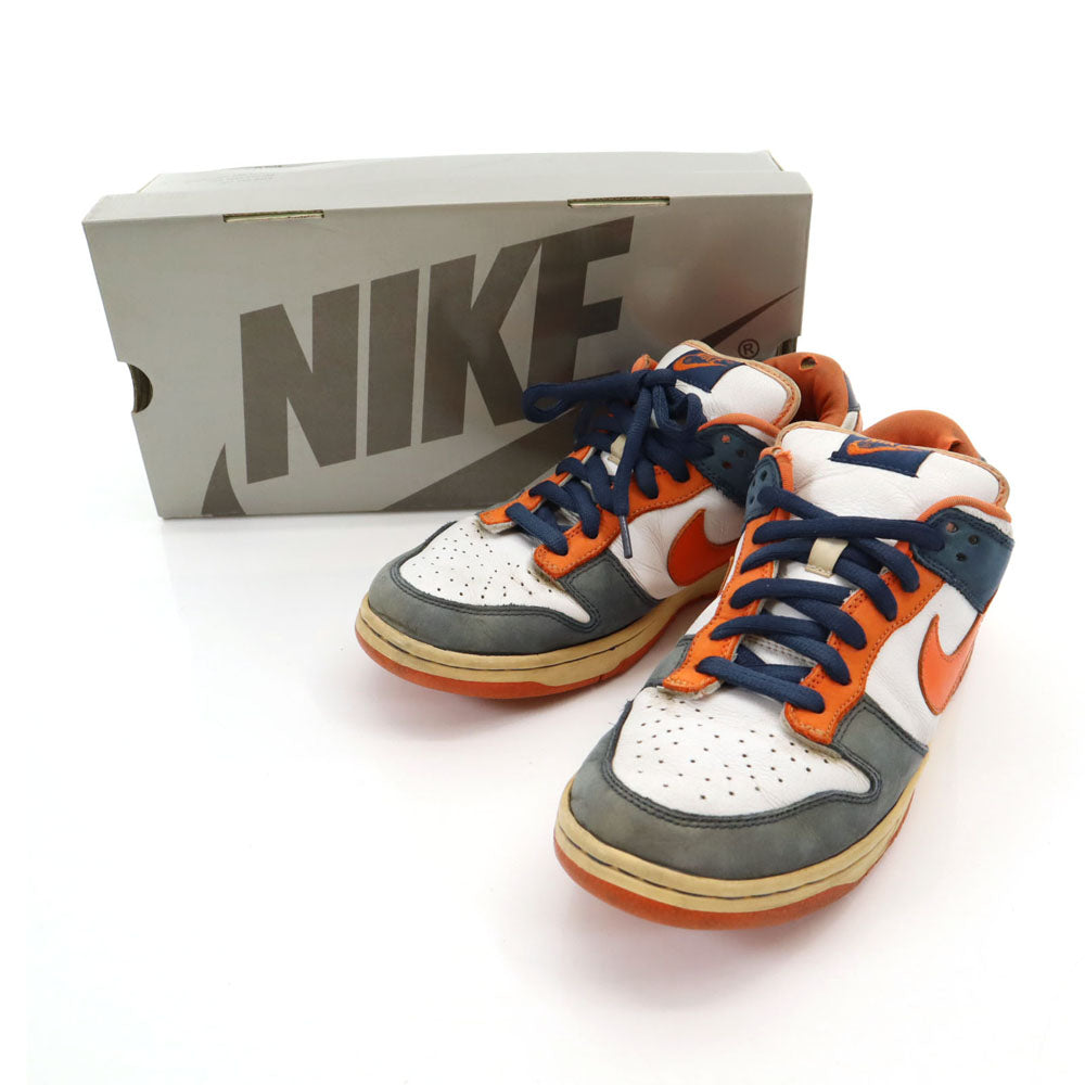 NIKE ナイキ ダンク ロー ブロンコス スニーカー 27.5 ホワイト 他 304292-184 DUNK LOW PRO SB 箱付き メンズ