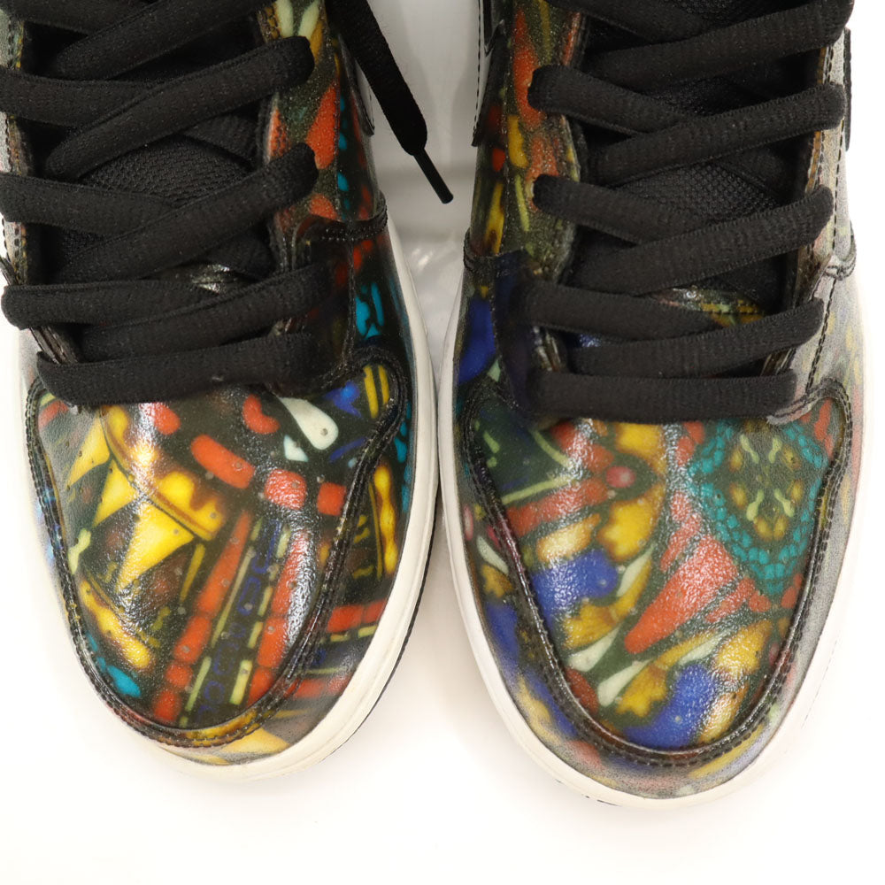 ナイキエスビー コンセプツ コラボ ステンドグラス スニーカー 29 NIKE SB x CONCEPTS 313171-606 DUNK HIGH PREMIUM 箱付き メンズ