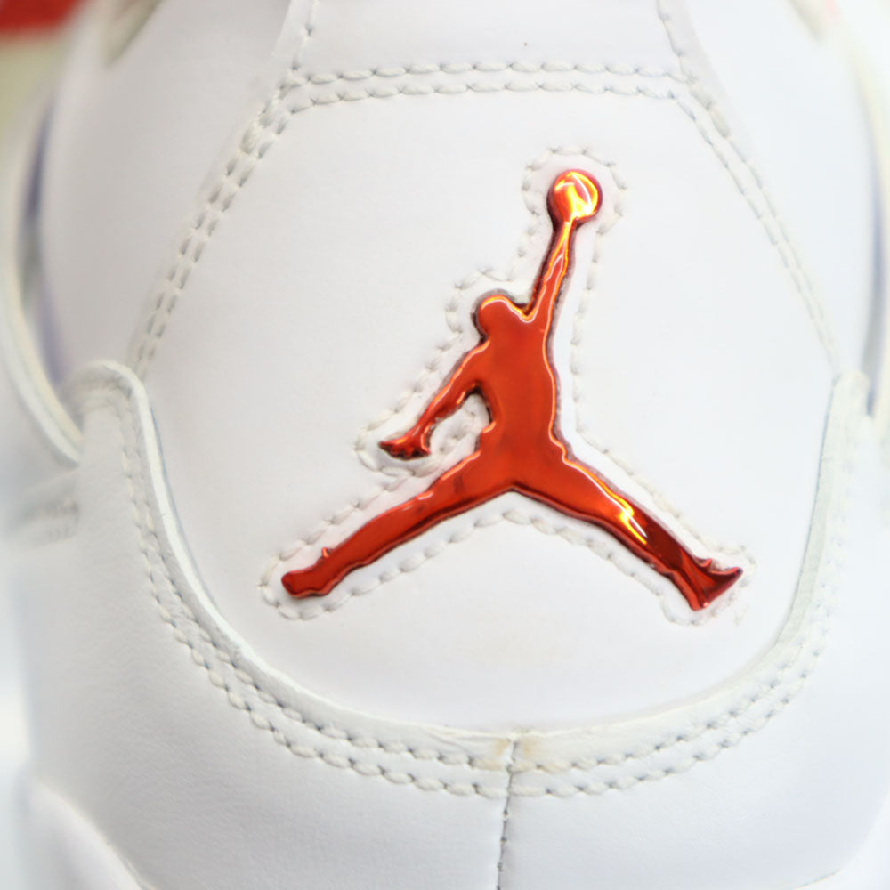 ナイキ エアジョーダン 未使用 エアジョーダン 4 レトロ スニーカー 26 ホワイト NIKE AIR JORDAN CT8527-118 メンズ