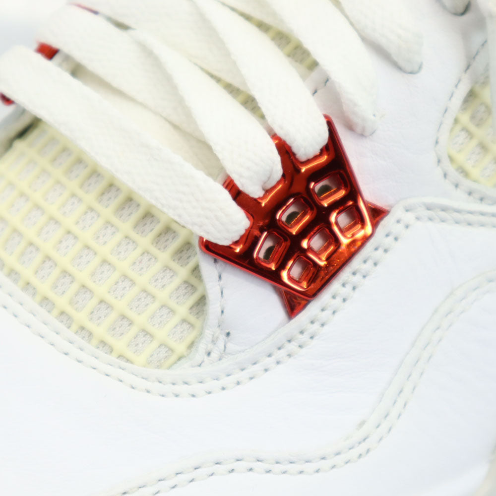 ナイキ エアジョーダン 未使用 エアジョーダン 4 レトロ スニーカー 26 ホワイト NIKE AIR JORDAN CT8527-118 メンズ