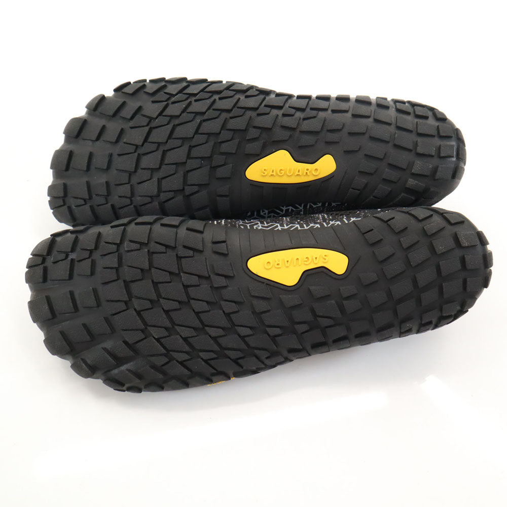 サグアロ ベアフット シューズ 44 ブラック メッシュ メンズ