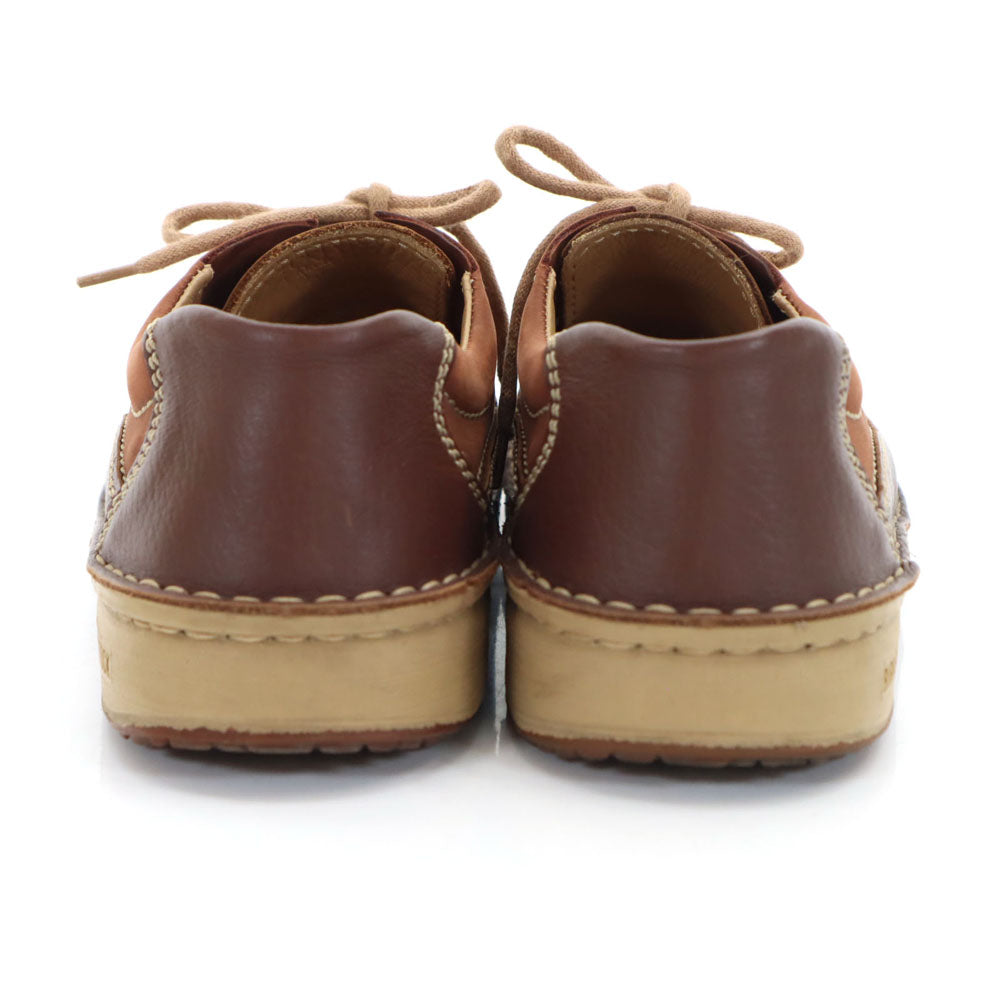 BIRKENSTOCK ビルケンシュトック footPrints レザーシューズ 23.0cm ブラウン系 フットプリンツ レディース