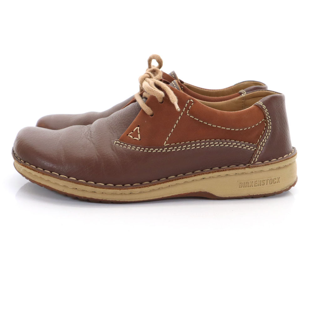 BIRKENSTOCK ビルケンシュトック footPrints レザーシューズ 23.0cm ブラウン系 フットプリンツ レディース