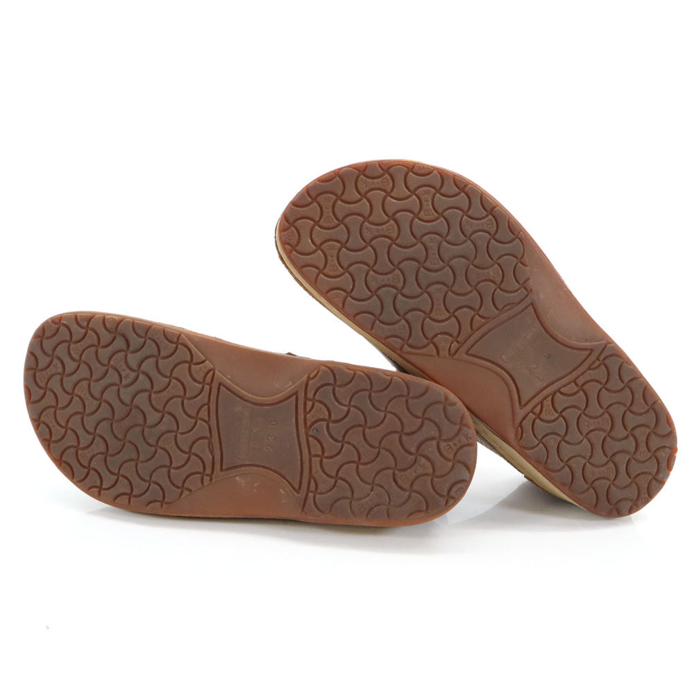 BIRKENSTOCK ビルケンシュトック footPrints レザーシューズ 23.0cm ブラウン系 フットプリンツ レディース