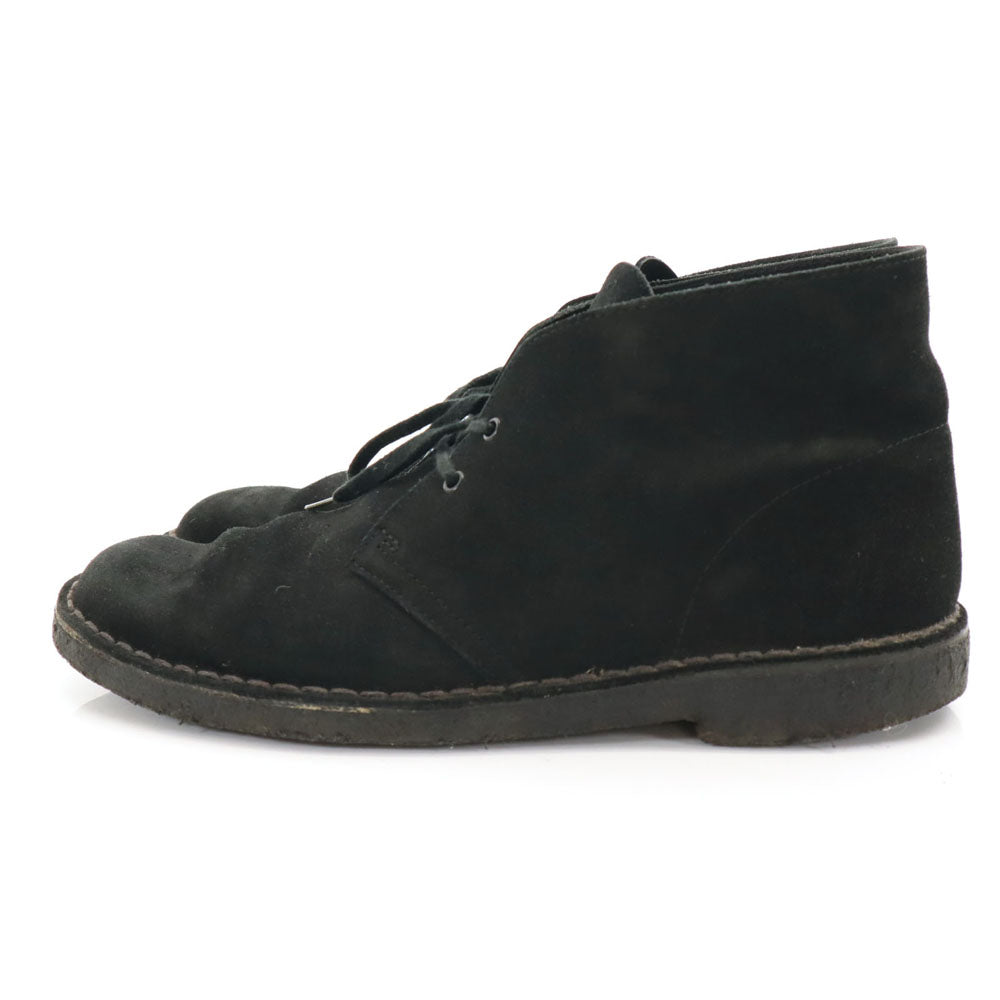 Clarks クラークス デザートブーツ スウェード ショート ブーツ ブラック メンズ