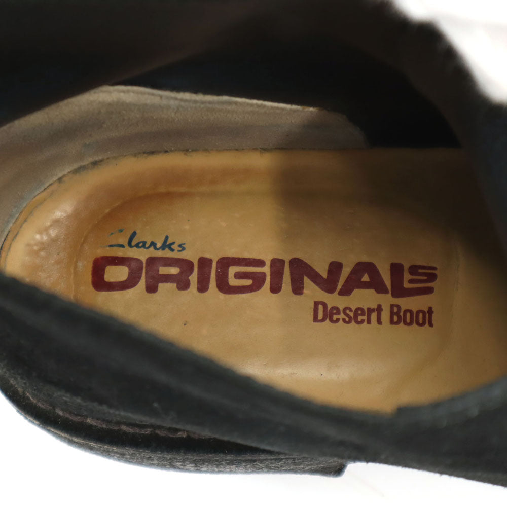 Clarks クラークス デザートブーツ スウェード ショート ブーツ ブラック メンズ