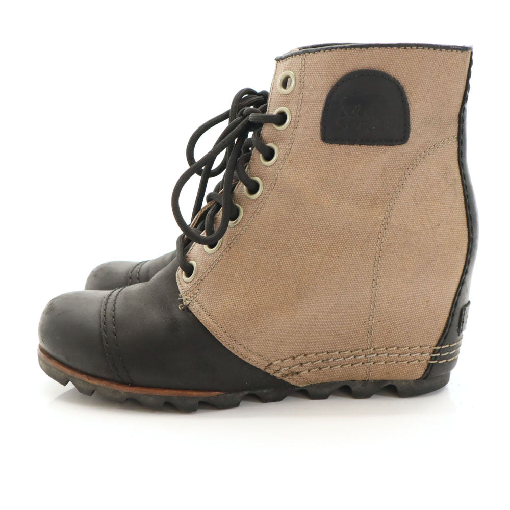 SOREL ソレル ショート ブーツ 26 ブラウン系 箱付き レディース