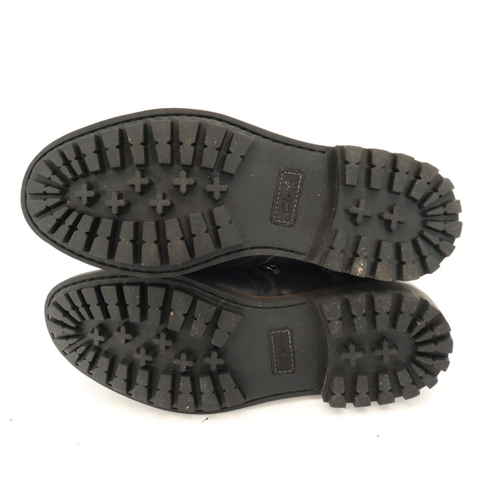 Clarks クラークス ウィングチップ ブーツ 7 ブラック メンズ