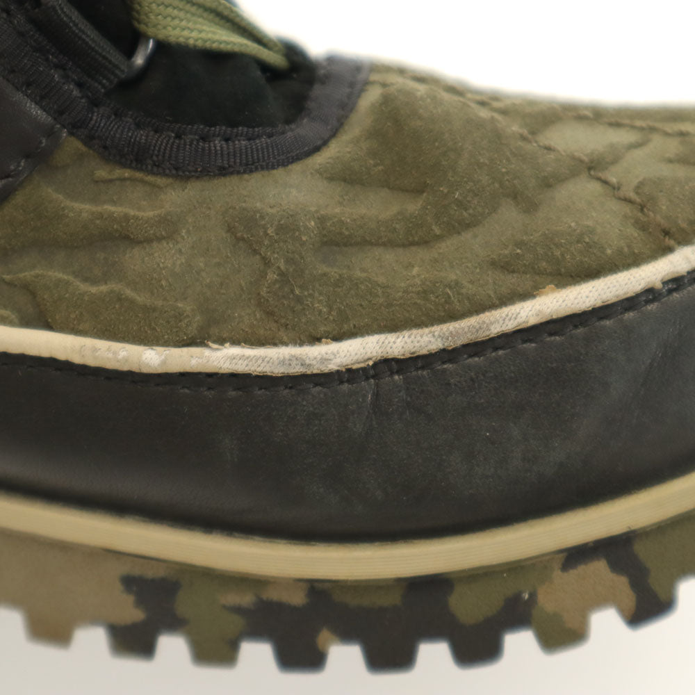 SOREL ソレル 迷彩柄 ブーツ 26 カーキ系 箱付き レディース