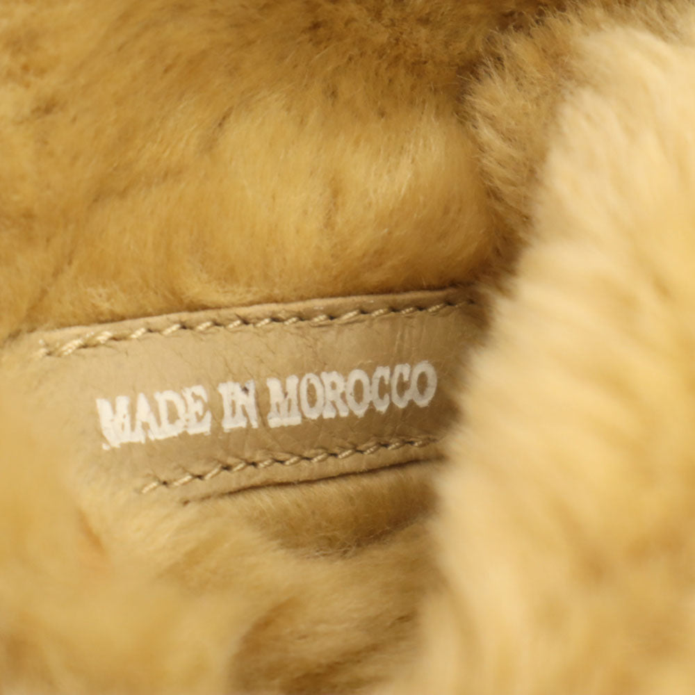 CAMPER カンペール スウェード ムートン ブーツ 38 キャメル レディース