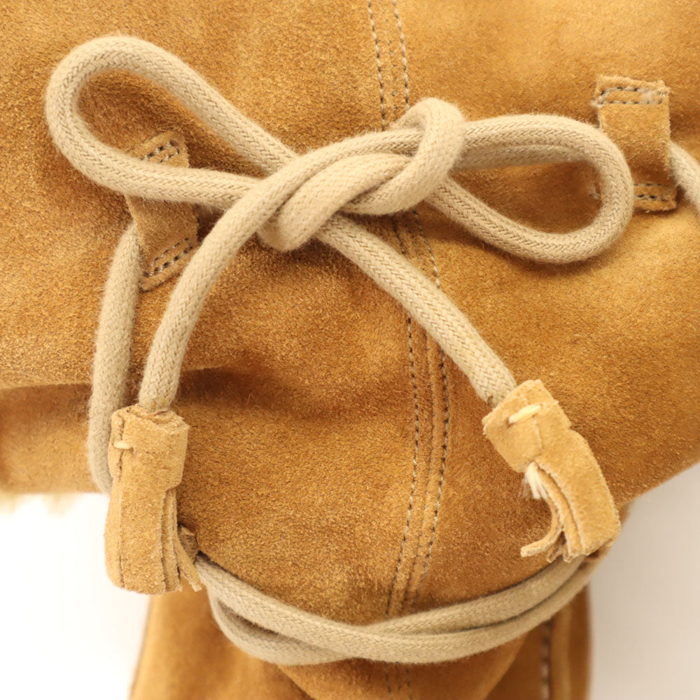 CAMPER カンペール スウェード ムートン ブーツ 38 キャメル レディース