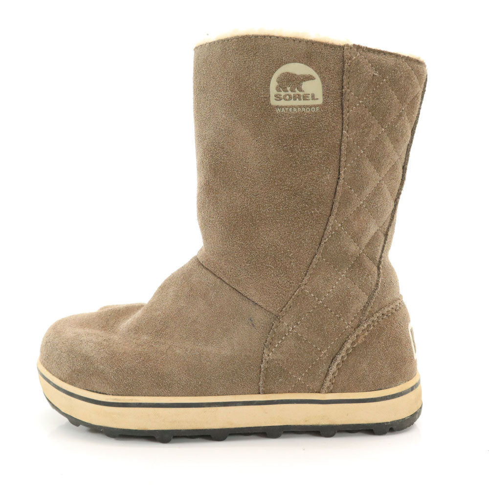 SOREL ソレル グレイシー ブーツ 22.5cm ブラウン レディース