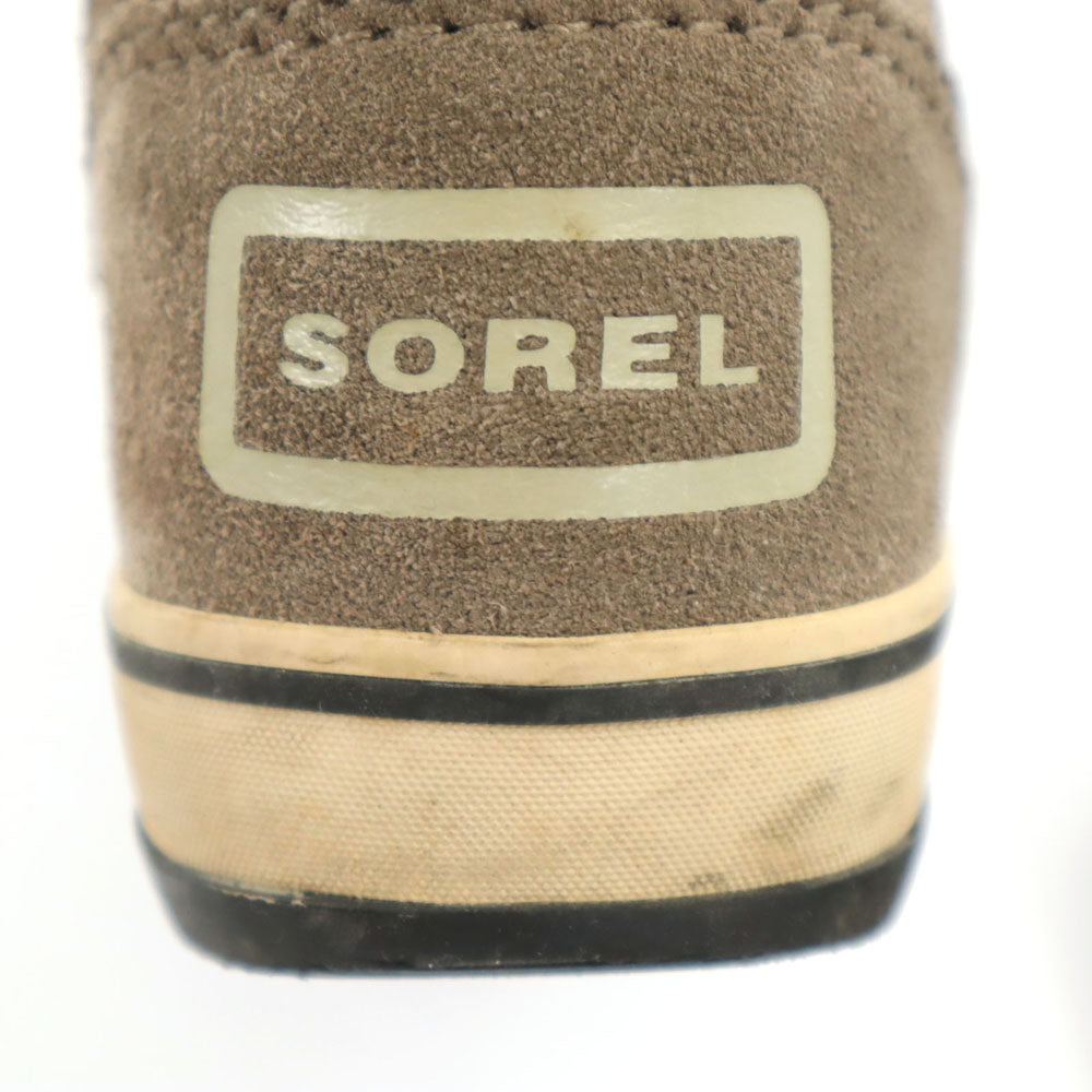 SOREL ソレル グレイシー ブーツ 22.5cm ブラウン レディース